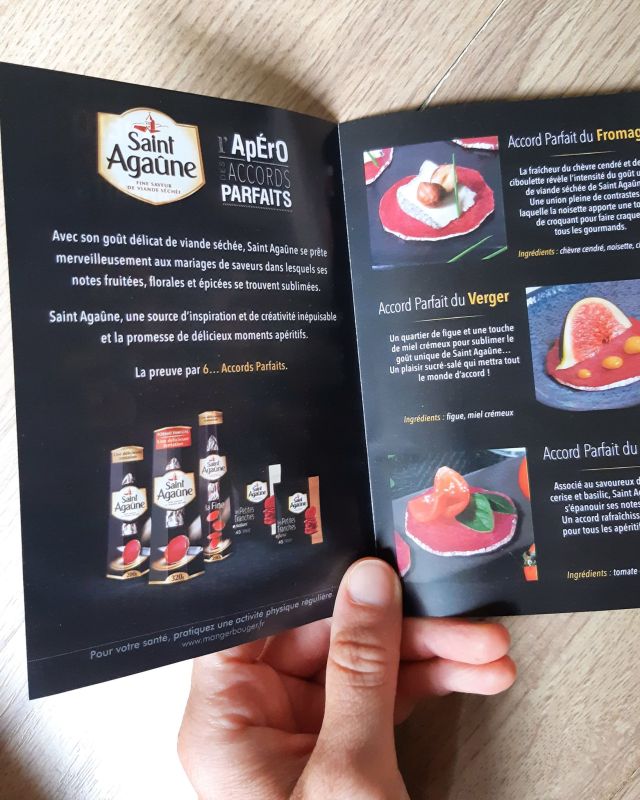 Leaflet « L’Apéro des Accords Parfaits » - Saint Agaûne