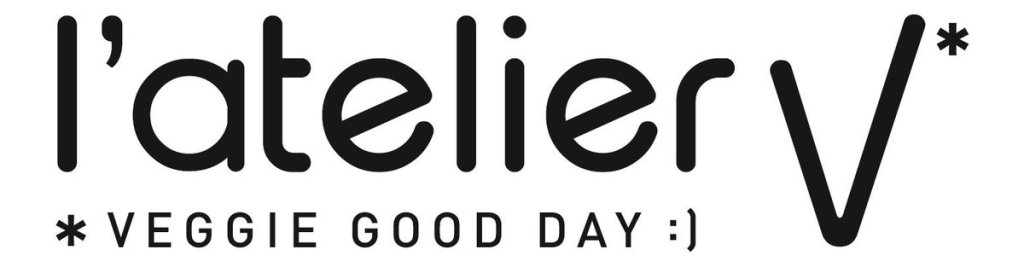 Logo L'atelier V* , pour une alimentation positive